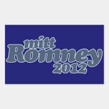Mitt Romney Rectangle Sticker