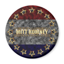 Mitt Romney Stars and Stripes. Magnets