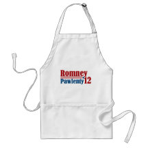 Mitt Romney Tim Pawlenty 2012 Apron