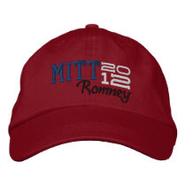 Mitt Romney Twenty Twelve 2012 Embroidered Baseball Caps
