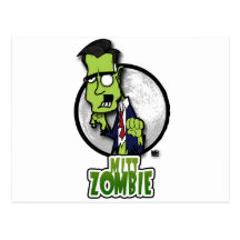 Mitt Zombie Post Cards