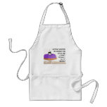 Mittens' birthday greeting apron