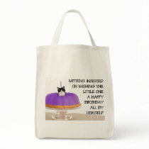 Mittens' birthday greeting bag