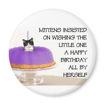 Mittens' birthday greeting