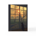 Mittens Wills the Sun to Set cards