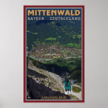 Mittenwald and the Karwendelbahn Print