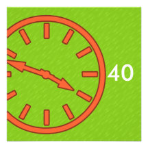 Mix and Match Collection Analogue Clock Face Dial Custom Announcements
