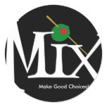 Mix sticker- black choices