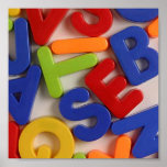 Mixed Alphabet Framed Art posters