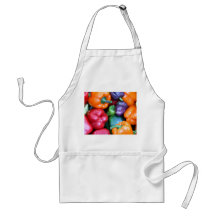 Mixed Bell Peppers Apron