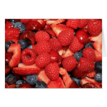 Mixed Berry Salad Card