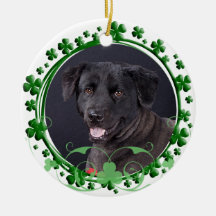 Mixed Breed St. Patrick's Day Ornament