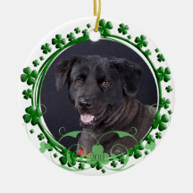 Mixed Breed St. Patrick's Day Ornament