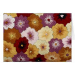 Mixed flowers greeting cards