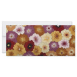 Mixed flowers rack cards