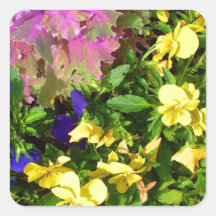 Mixed Flowers Stickers
