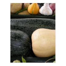 Mixed marrows post card