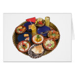 Mixed Mediterranean food Card