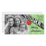 Mixed Pattern Holiday Photo Card photo cards