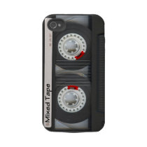 Mixed Tape Cassette Iphone 4 Tough Cover