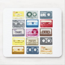 Mixtapes Graphic Mouse Mats
