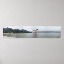 Miyajima torii poster