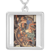 Miyamoto Musashi Painting c. 1800's Custom Jewelry