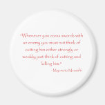 Miyamoto Musashi Quote Refrigerator Magnets