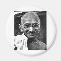 MKGandhi Fridge Magnet