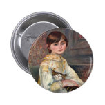 Mlle. Julie Manet with Cat Pin