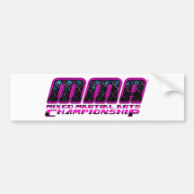 MMA 02 BUMPER STICKERS