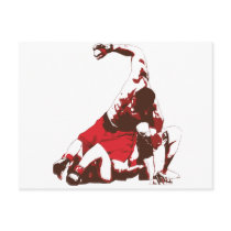 MMA Ground & Pound Postcard