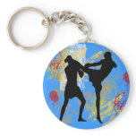 MMA Head Kick keychains