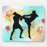 MMA Head Kick mousepads