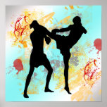 MMA Kick poster posters