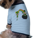 MMA Leprechaun Fighter & Ring Girl Doggie Tshirt