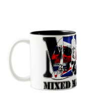 MMA Mixed Martial Arts UK Skulls Coffee Mugs