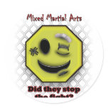 MMA Smile, Did they stop the fight? stickers