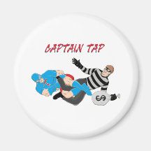 MMA Superhero "Captain Tap" Magnet