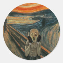 MMA The Ultimate Scream Stickers