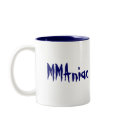 MMAniac in the cage Blue Mug