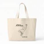 MMAniac on the Mat Bag, black imprint