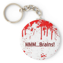 MMM...Brains Keychain