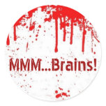 MMM...Brains Sticker
