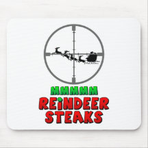 Mmmm… Reindeer Steaks Mousepads
