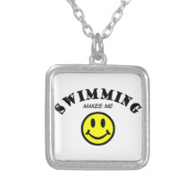 MMS: Swimming Personalized Necklace