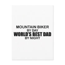 Mntn Biker - World's Best Dad