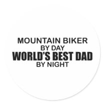 Mntn Biker - World's Best Dad