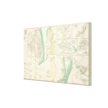 Mobile, Ala rebel defences Gallery Wrap Canvas