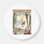 Mobile Mardi Gras1900 Poster Refrigerator Magnet